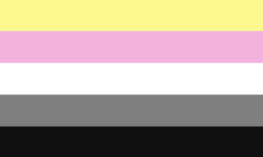 The widely accepted flag for a queerplatonic relationship. 