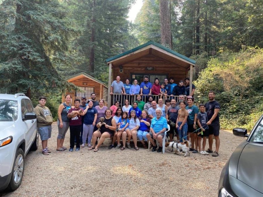 In 2021, the Gaspar family camps at the Catillion campsite. Gaspar’s immediate family goes camping every year, around labor day, to cook, eat, dance and hike together.

Photo courtesy of Paula Gaspar | Used with permission