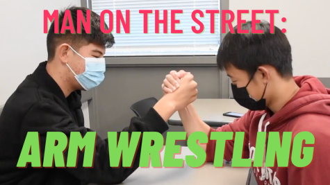 Man on the street: Arm Wrestling
