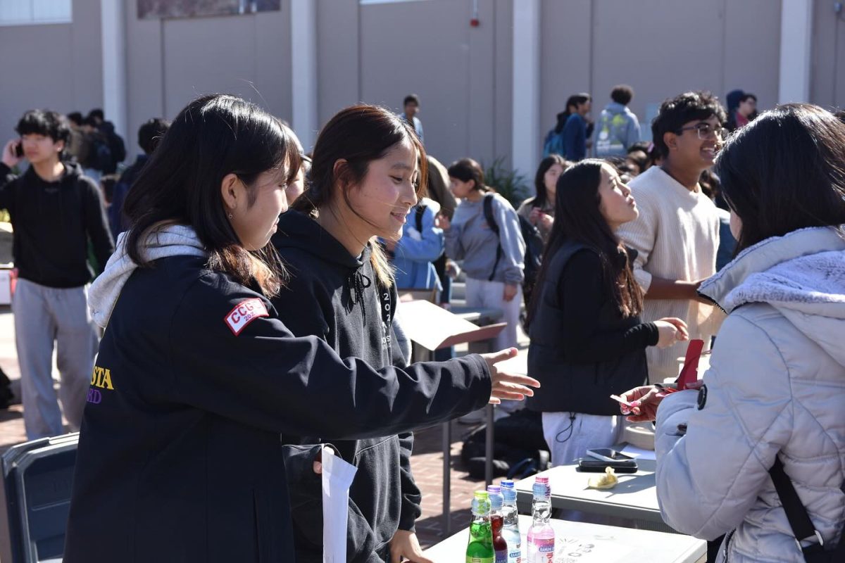 Japanese Club sells ramune to students during Club Grub Day. | Photo by Mihir Vishwarupe