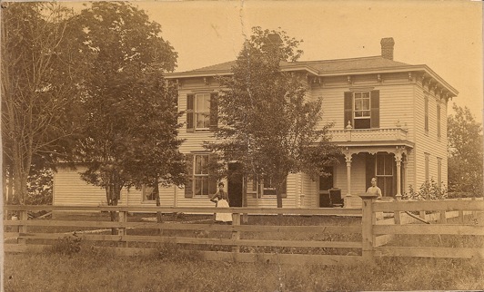 The Lees family home in Cardington, Ohio. || Photo provided by Robin Lee