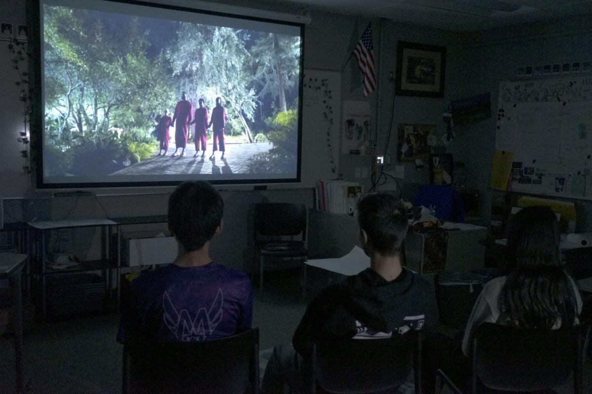 Students in HAmLit watch "Us" to develop a deeper understanding of the social critiques within "The Great Gatsby".