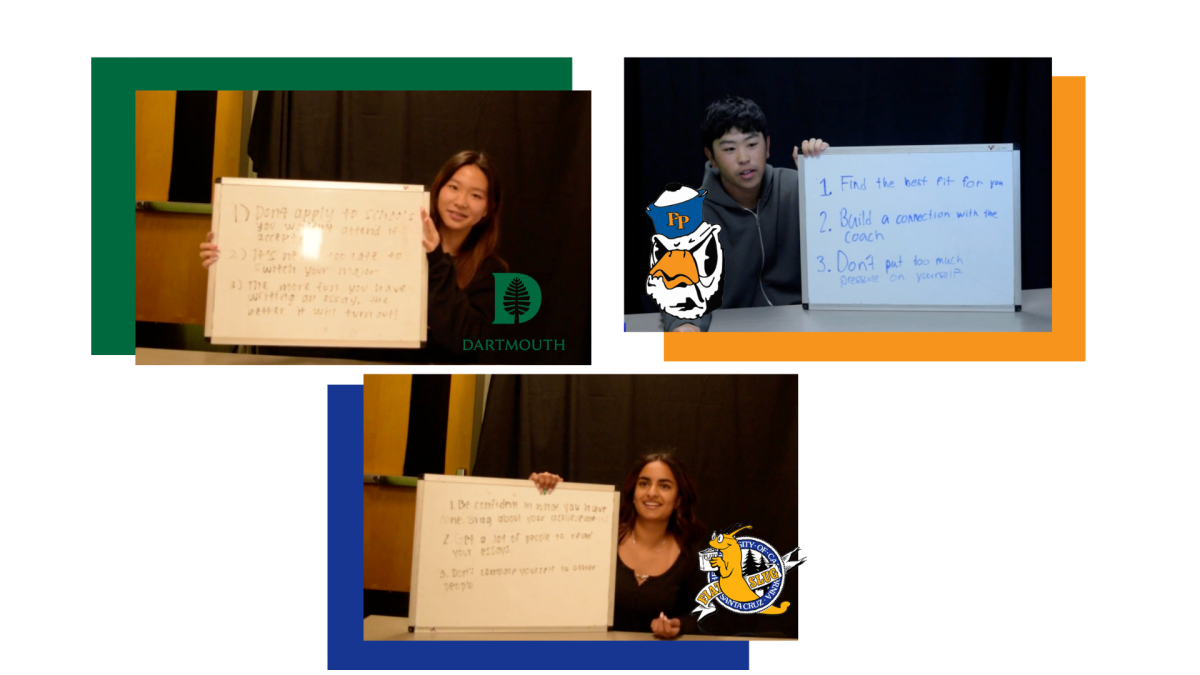 MVHS seniors show their college admission advice