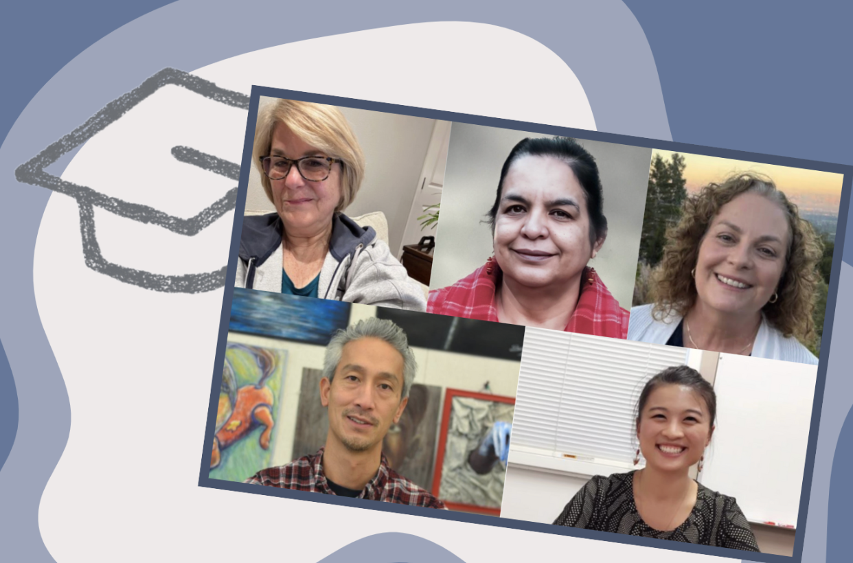 MVHS department leads smile for a photo. Graphic | Kate Yang