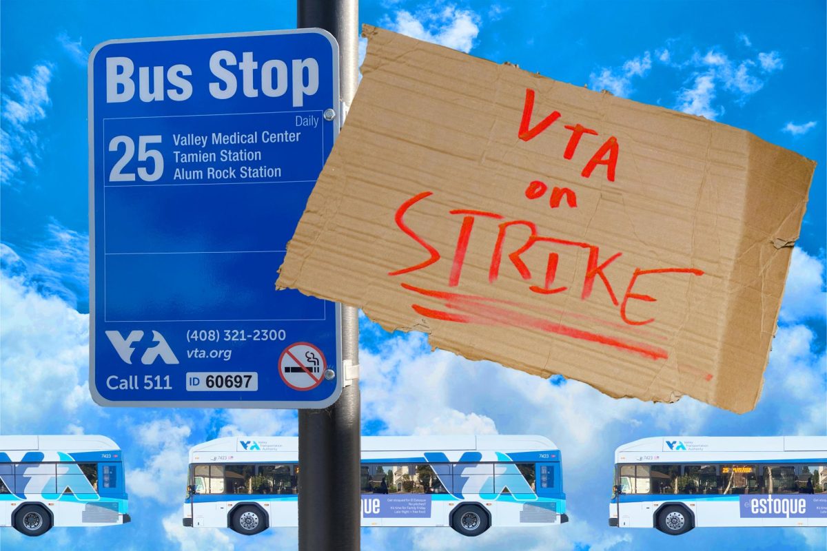 ATU Local 265 members, who are employed by VTA, went on strike for 17 days, disrupting community members’ commutes. Source images courtesy of Pexels | Photo illustration | Giljoon Lee