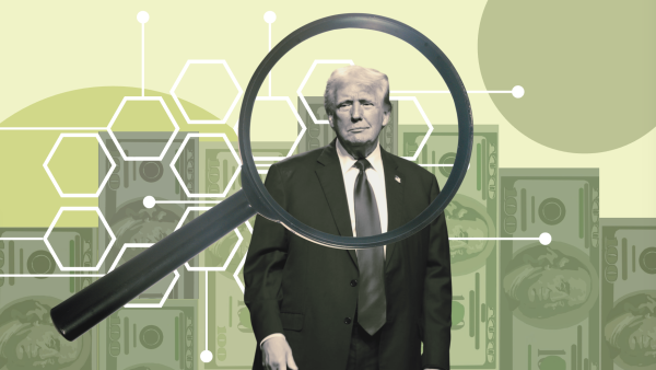In light of the Trump Administration's massive funding overhauls, the future of research is uncertain. Photo Illustration | Jonah Chang and Radhika Dharmapurikar
