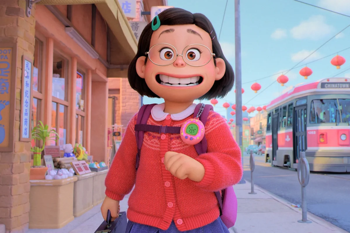 Main character Mei Lee from Pixar’s “Turning Red” walks a fine line between stereotypical and representative of Asian culture, exemplifying the struggle of Asian American media creators to produce authentic representation. Photo courtesy of Pixar