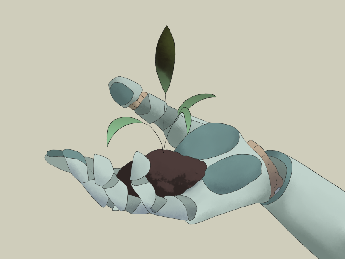 We need to be more aware of the environmental impacts of AI. 
Graphic | Amberly Sun