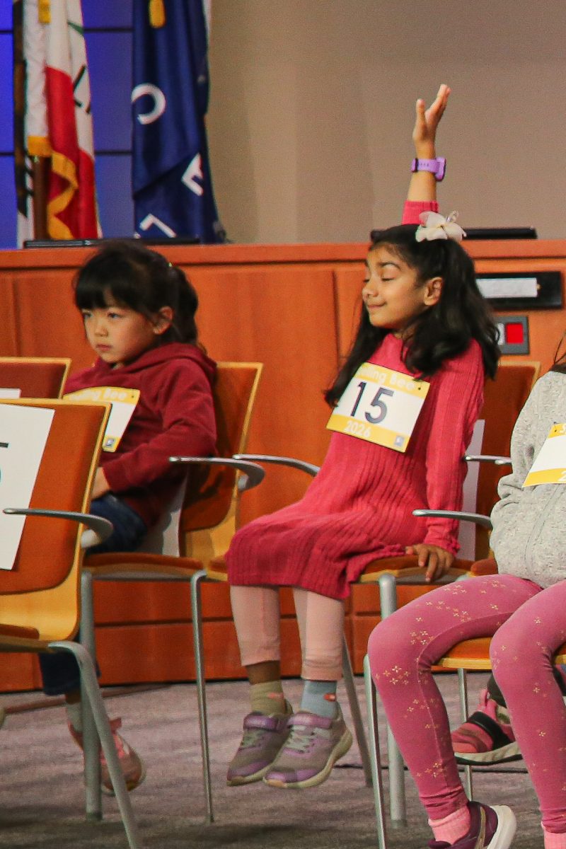 Elementary school students competed for prizes and recognition as the winner of this year’s spelling bee