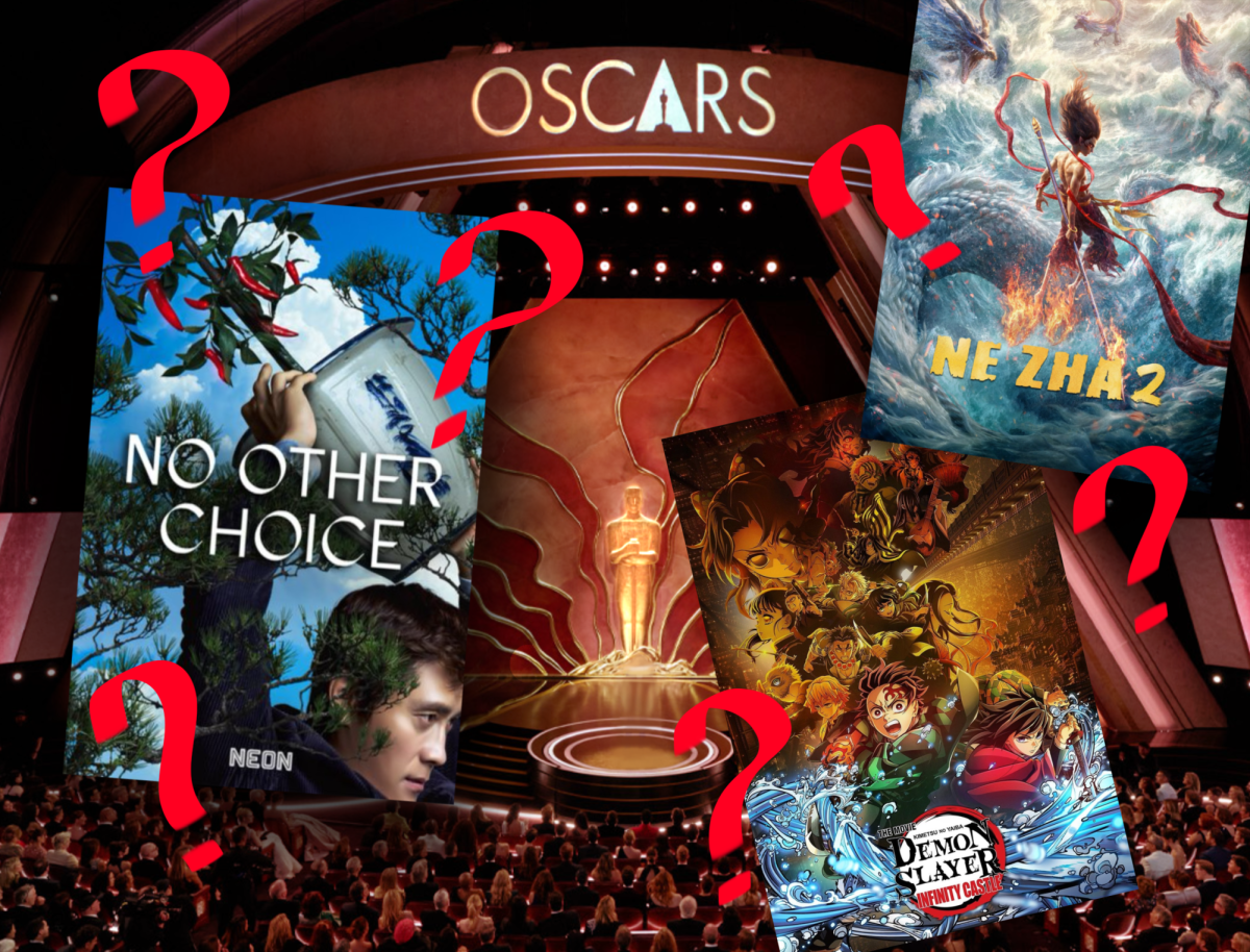 Despite Asia having films that broke historic box office records, shook both audience and critics and achieved new heights in their genres, international Asian films have been overlooked in the 2026 Academy Awards. Photo illustration | Ellie Wang.
