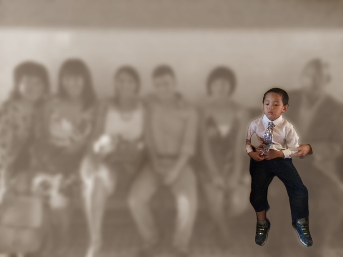 A picture of me at my older sister's wedding Photo Illustration | Lucas Liu