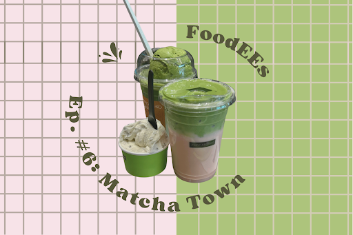 Matcha Town offers a limited, but specialized assortment of menu items, including drinks, gelato and gelato cakes. Photo Illustration | Alexandra Qiu