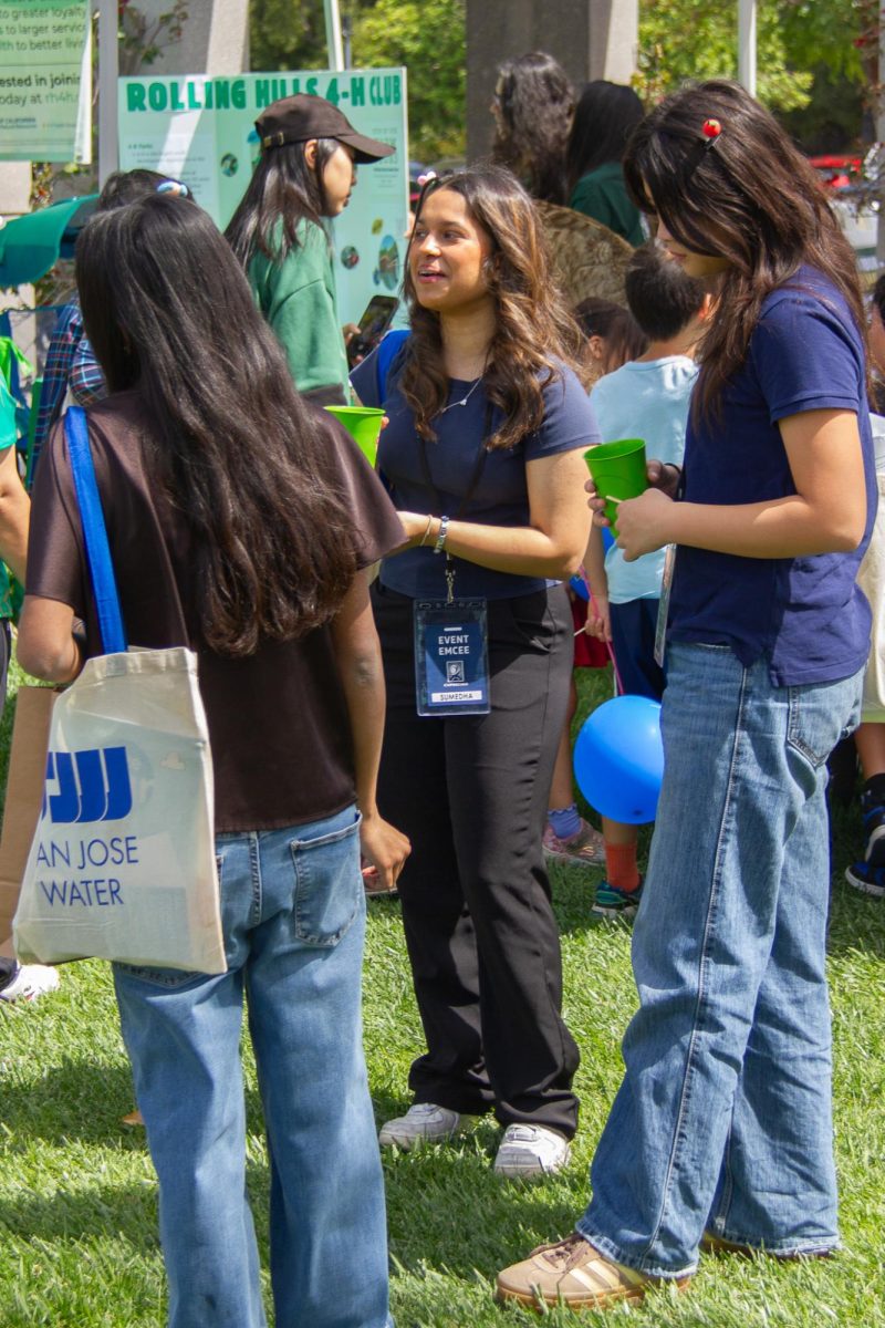 Cupertino community members learn about the efforts of environmentally conscious organizations