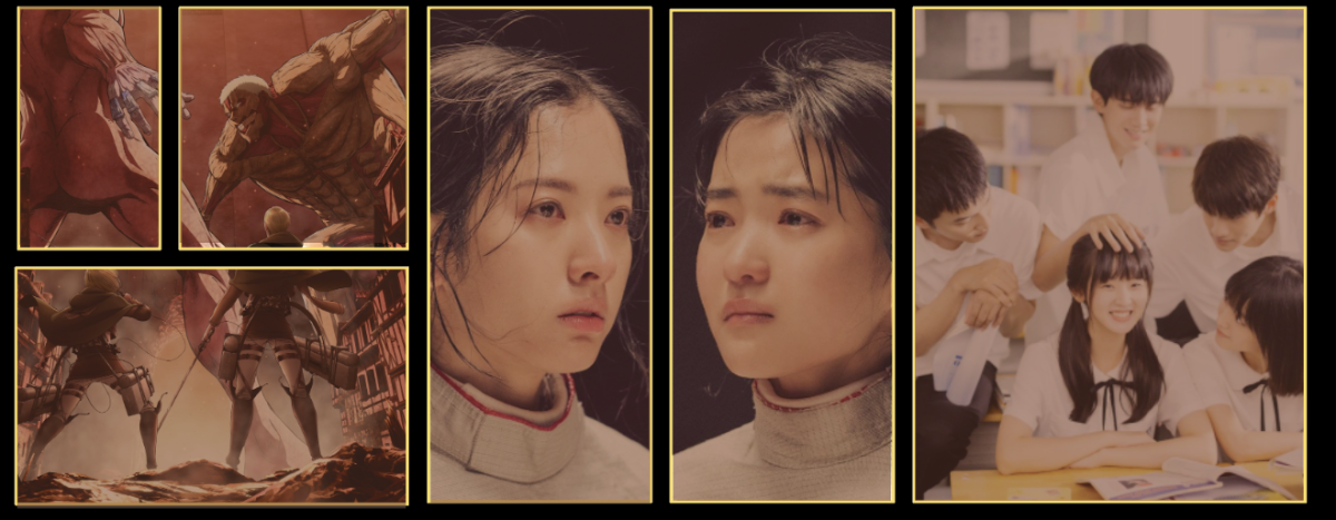 Foreign language shows have become popular among students at Monta Vista. 
Photos courtesy of for 25-21: Photos courtesy of Studio Dragon, Hwa&Dam Pictures, Wit Studio and Yefu Films
Photo Illustration | Sophia D'sa 