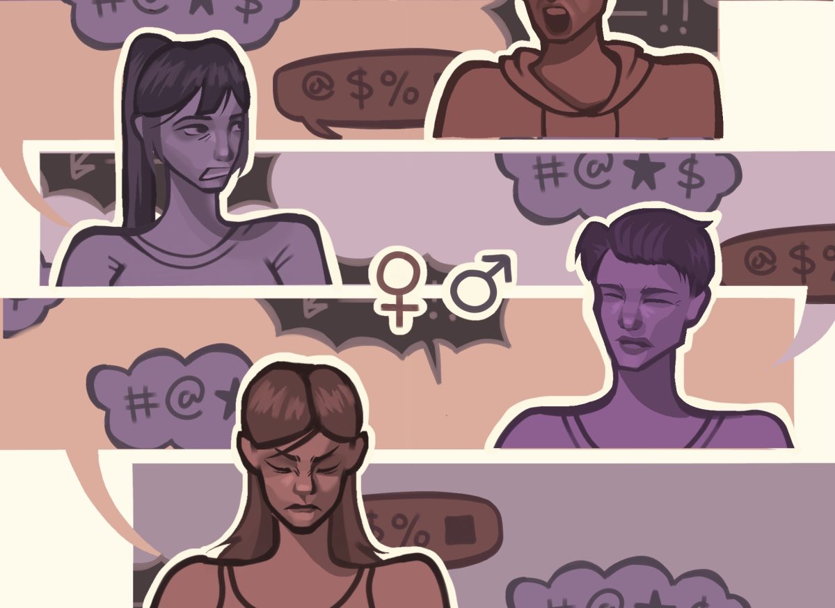 Recent developments in internet culture have sparked a surge in the use of gendered slang. Graphic | Alexandra Qiu