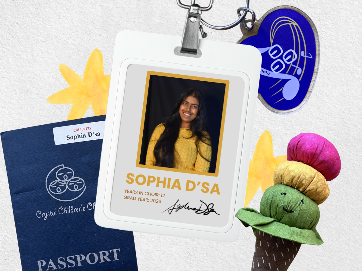 The two hours spent hand-sewing the ice cream plushie for my camp group paid off in quite the memorable skit. Photo illustration | Sophia D'Sa
